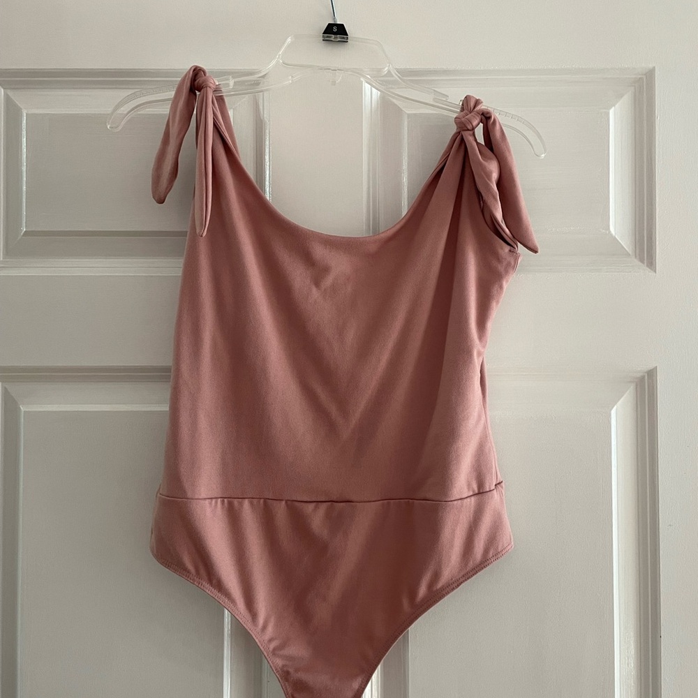 Lulu's Dusty Rose Bodysuit